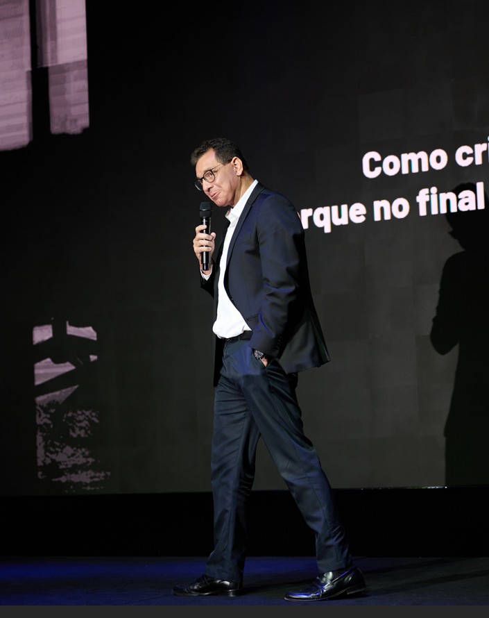 Keynote em evento corporativo